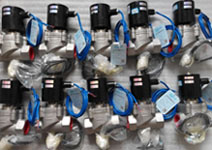 無(wú)源觸點(diǎn)信號(hào)反饋電磁閥實(shí)物圖片